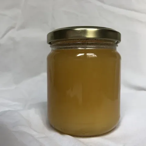 Pot de 250gr de miel de lavande, dos