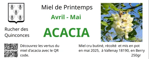 Miel d'acacia 2025