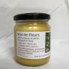 Pot de 250gr de miel milles fleurs, été 2024, face1